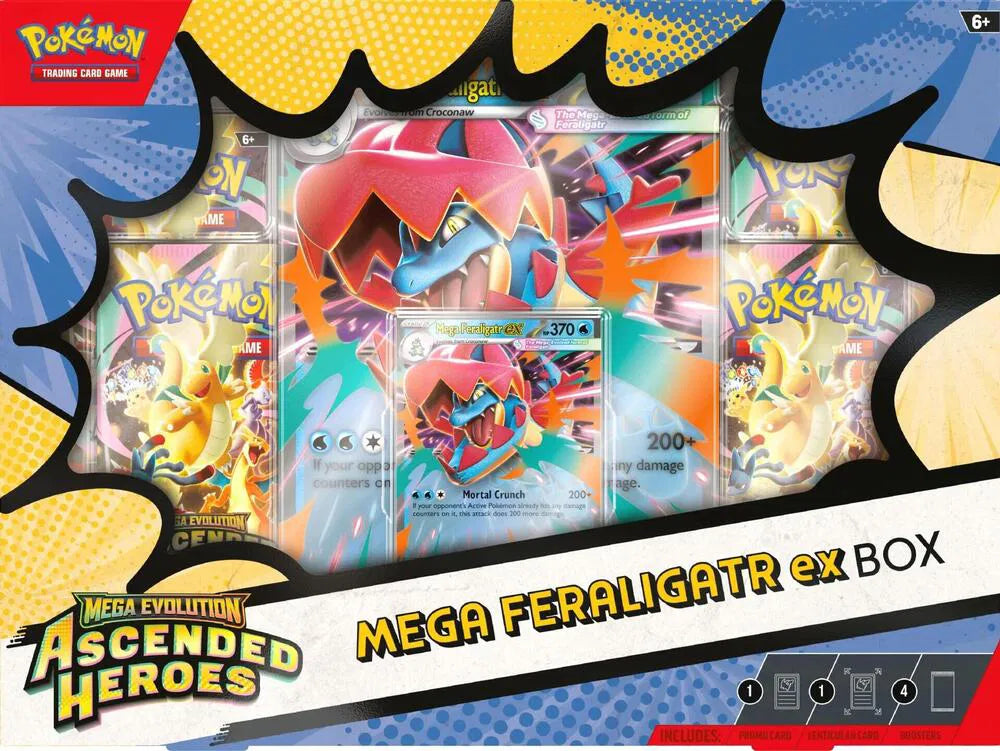 Ascended Heroes Mega Feraligatr ex Box RookieLegends