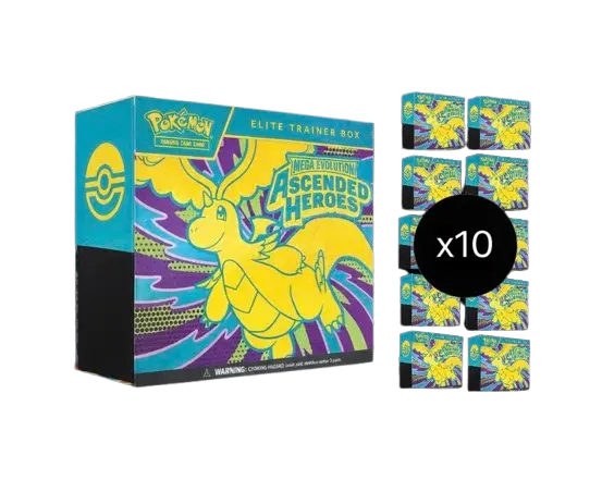 Ascended Heroes Elite Trainer Box Case - RookieLegends