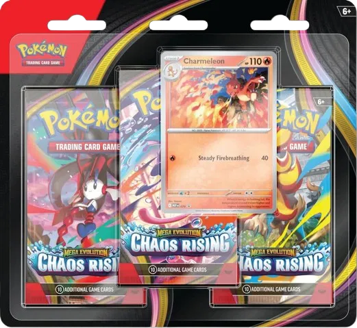 Chaos Rising 3 Pack Blister [Charmeleon] RookieLegends