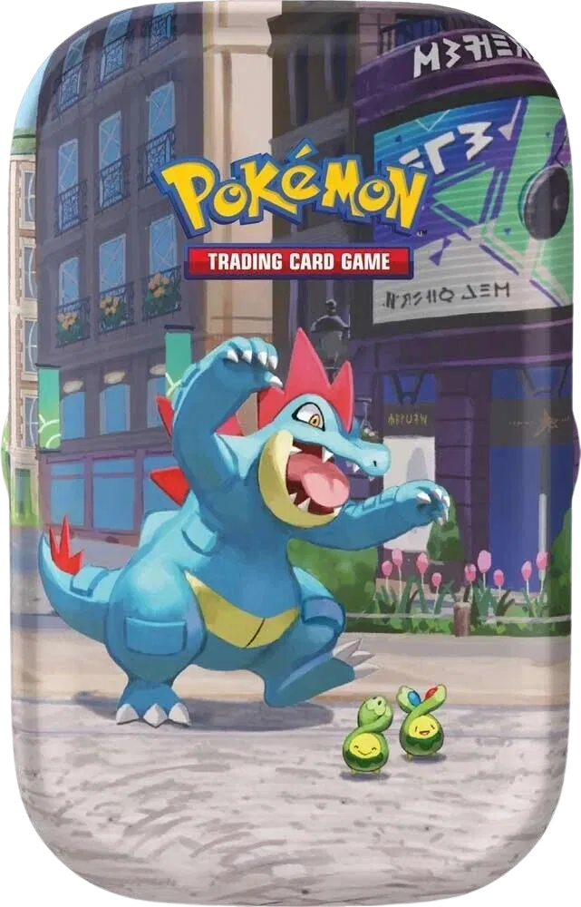 Lumiose City Mini Tin [Feraligatr & Budew]