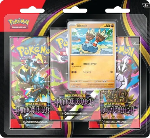 Pitch Black 3 Pack Blister [Binacle] ( PRE-ORDER ) RookieLegends