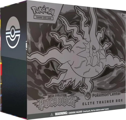 Pitch Black Pokemon Center Elite Trainer Box (Exclusive) [Damaged No. 152]