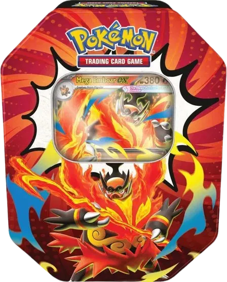 Ascended Heroes Tin [Mega Emboar ex] RookieLegends