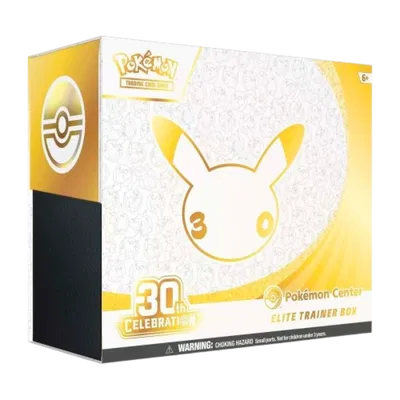 30th Celebration Pokemon Center Elite Trainer Box
