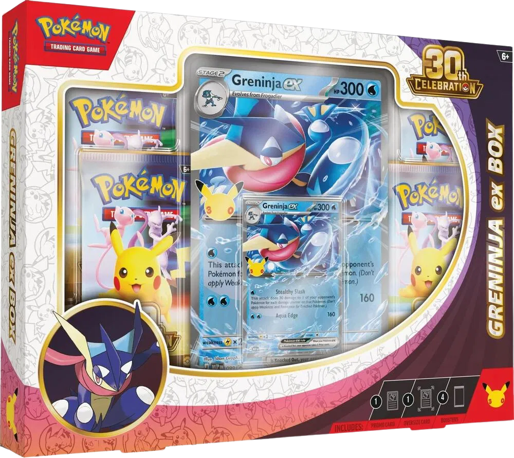 30th Celebration Greninja ex Box RookieLegends