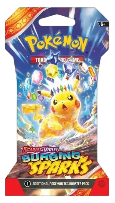 Surging Sparks Sleeved Booster Pack